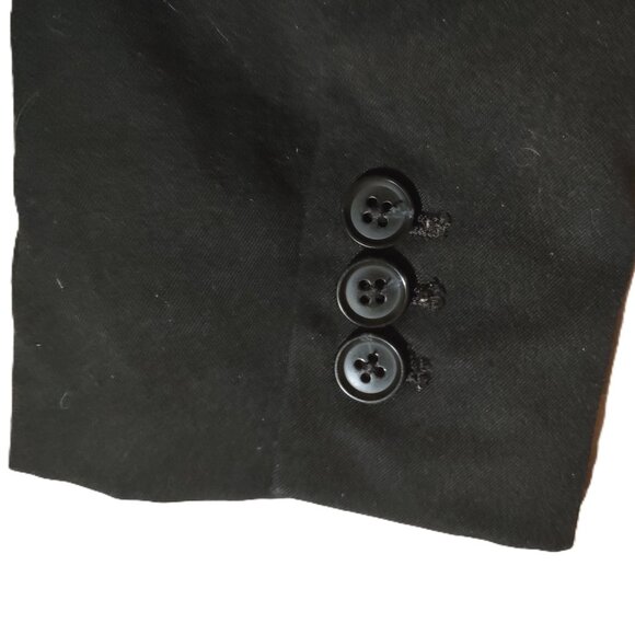 Merona Black Blazer Women's Size 10 (Medium/Large) Good Condition - Picture 4 of 8